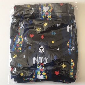 Autism Mama Bear leggings